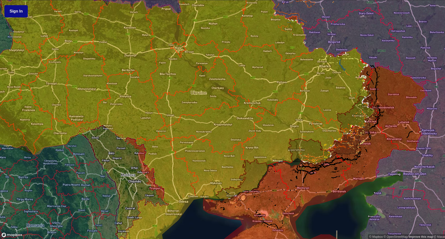 Defmon Map Ukraine War Data Hub